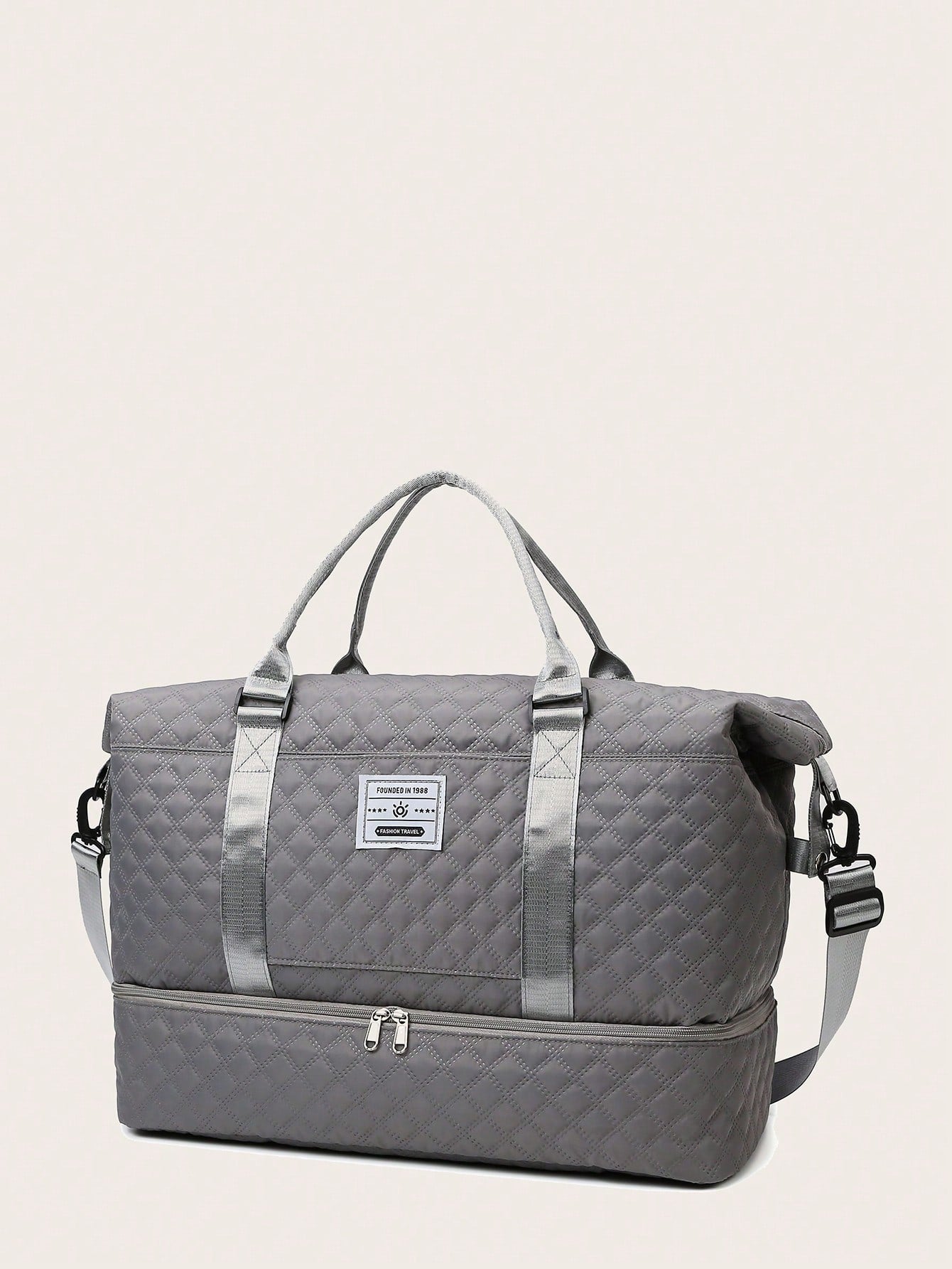 2PCS Large Capacity Travel Duffel Bag, Wet and Dry Separation Fitness Bag, Weekend Overnight Shoulder Bag, Hospital Necessary Mommy Bag, Travel Bag, Holiday Bag, Weekend Bag, Overnight Bag, with a Pull Bar Bag, with Shoe Storage, Boarding Bag, Cosmetics Storage Bag for Suitcase Gym Bag Duffle Bag for Luggage Carry on Bag College Bag Luggage Bags Weekender Bag Hospital Bag Winter